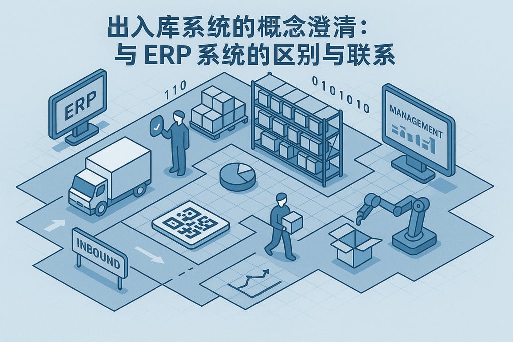 出入库系统的概念澄清：与 ERP 系统的区别与联系